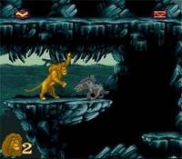 une photo d'Ã©cran de Le Roi Lion sur Nintendo Super Nes